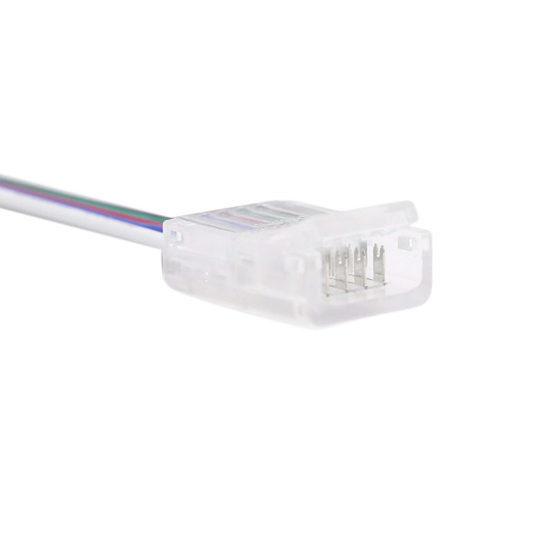 5P LED Strip Connector - Strip to Wire - For RGBW SMD LED Strip 5P LED Strip Connector - Strip to Wire - For RGBW SMD LED Strip